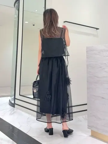 GRACE CONTINENTAL yukimi yonee コーディネート画像