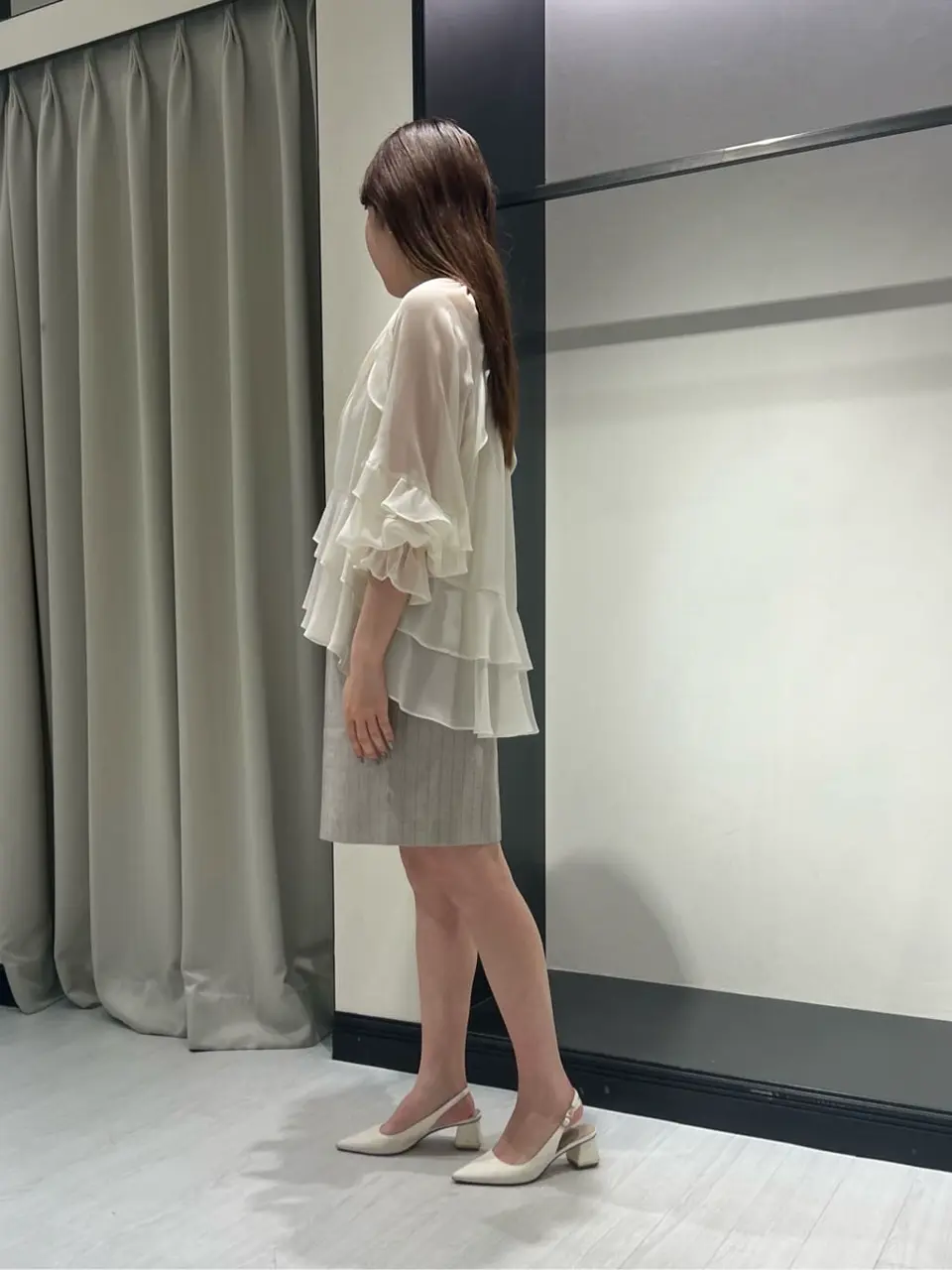 GRACE CONTINENTAL 赤坂 梨来 コーディネート画像