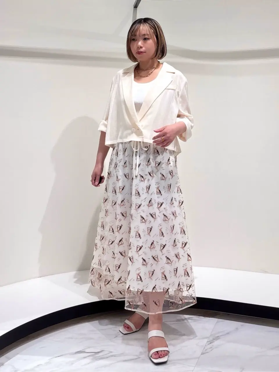 GRACE CONTINENTAL くまさか コーディネート画像