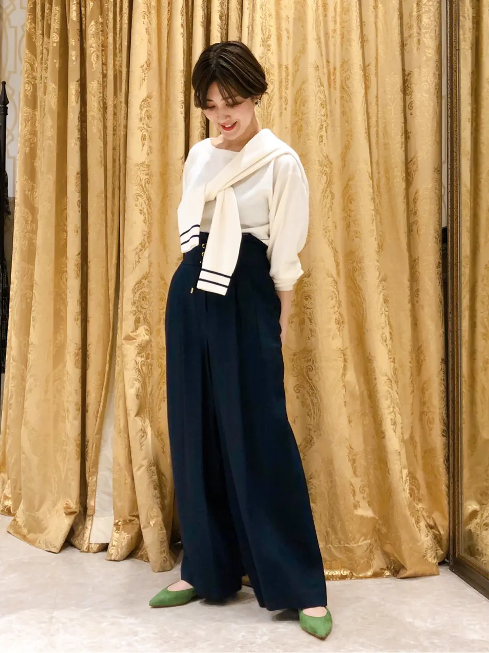 GRACE CONTINENTAL A.FUKUDA コーディネート画像