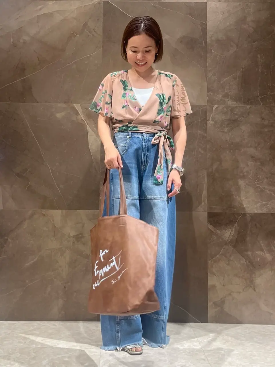 GRACE CONTINENTAL 穐山　香織 コーディネート画像