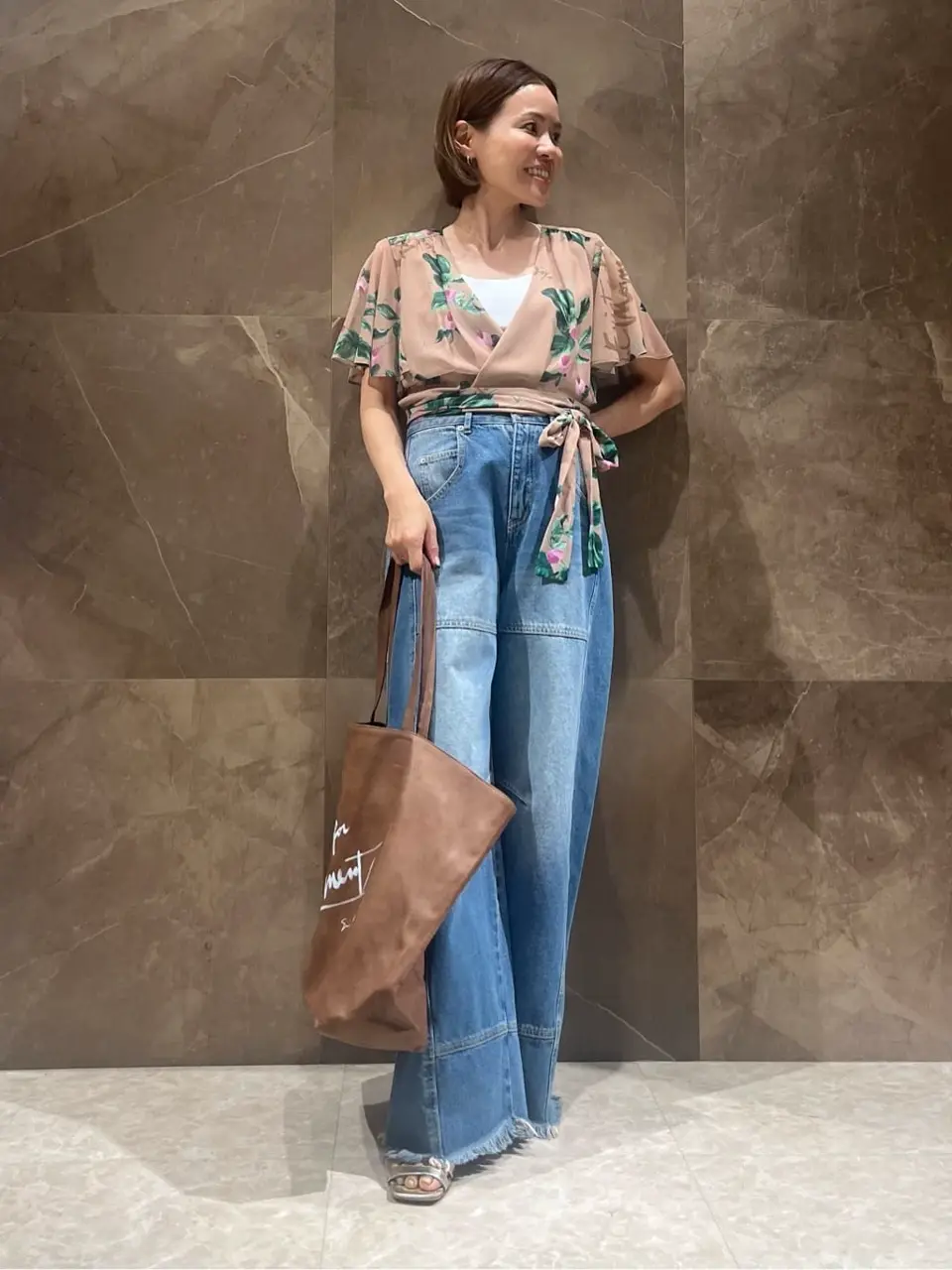 GRACE CONTINENTAL 穐山　香織 コーディネート画像