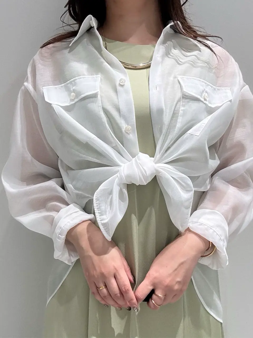 GRACE CONTINENTAL MOMOKO コーディネート画像