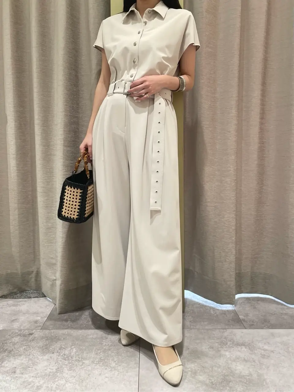 GRACE CONTINENTAL 端場　わかな コーディネート画像