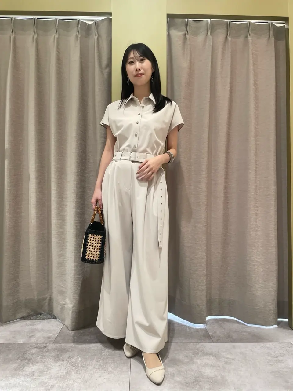 GRACE CONTINENTAL 端場　わかな コーディネート画像