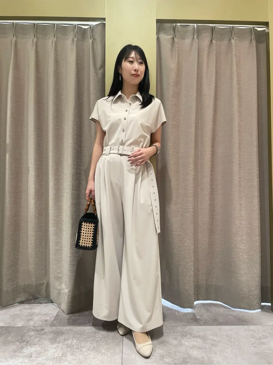 GRACE CONTINENTAL 端場　わかな コーディネート画像