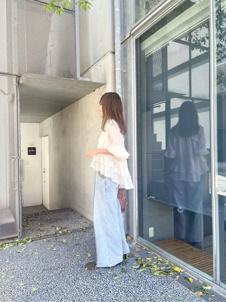 GRACE CONTINENTAL yukimi yonee コーディネート画像