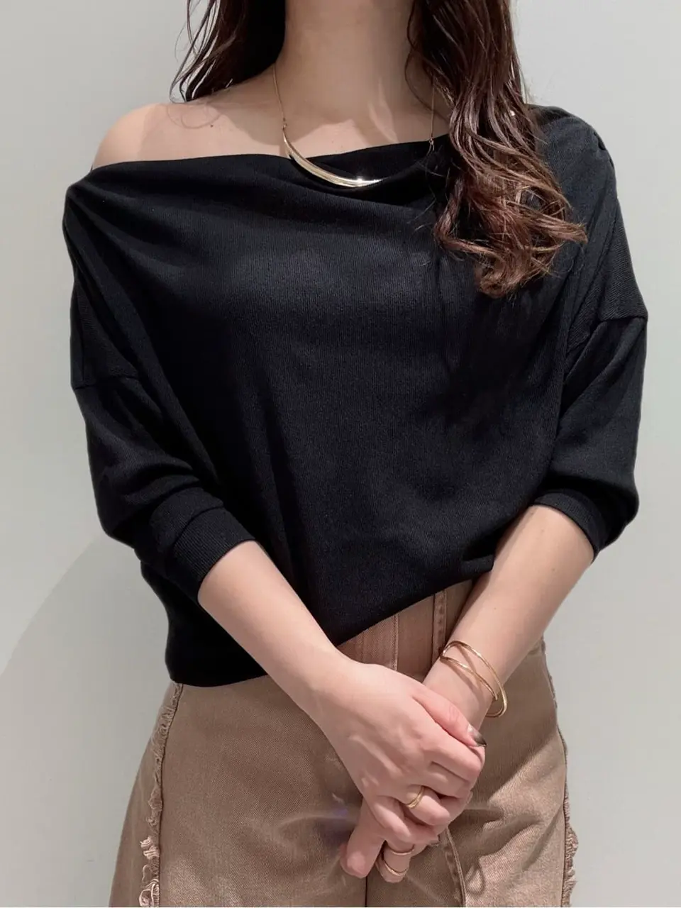 GRACE CONTINENTAL MOMOKO コーディネート画像