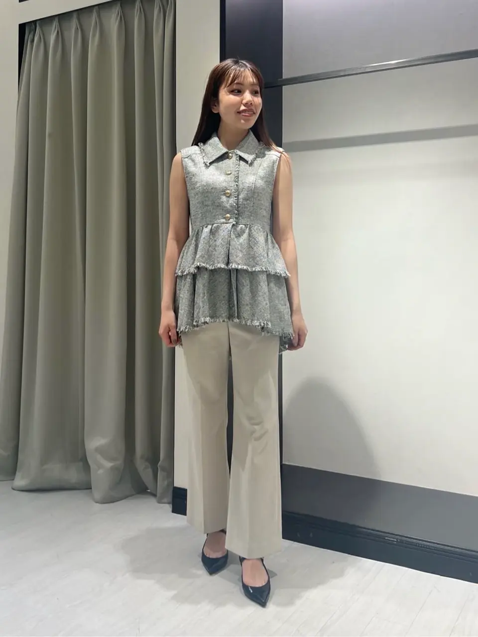 GRACE CONTINENTAL 赤坂 梨来 コーディネート画像