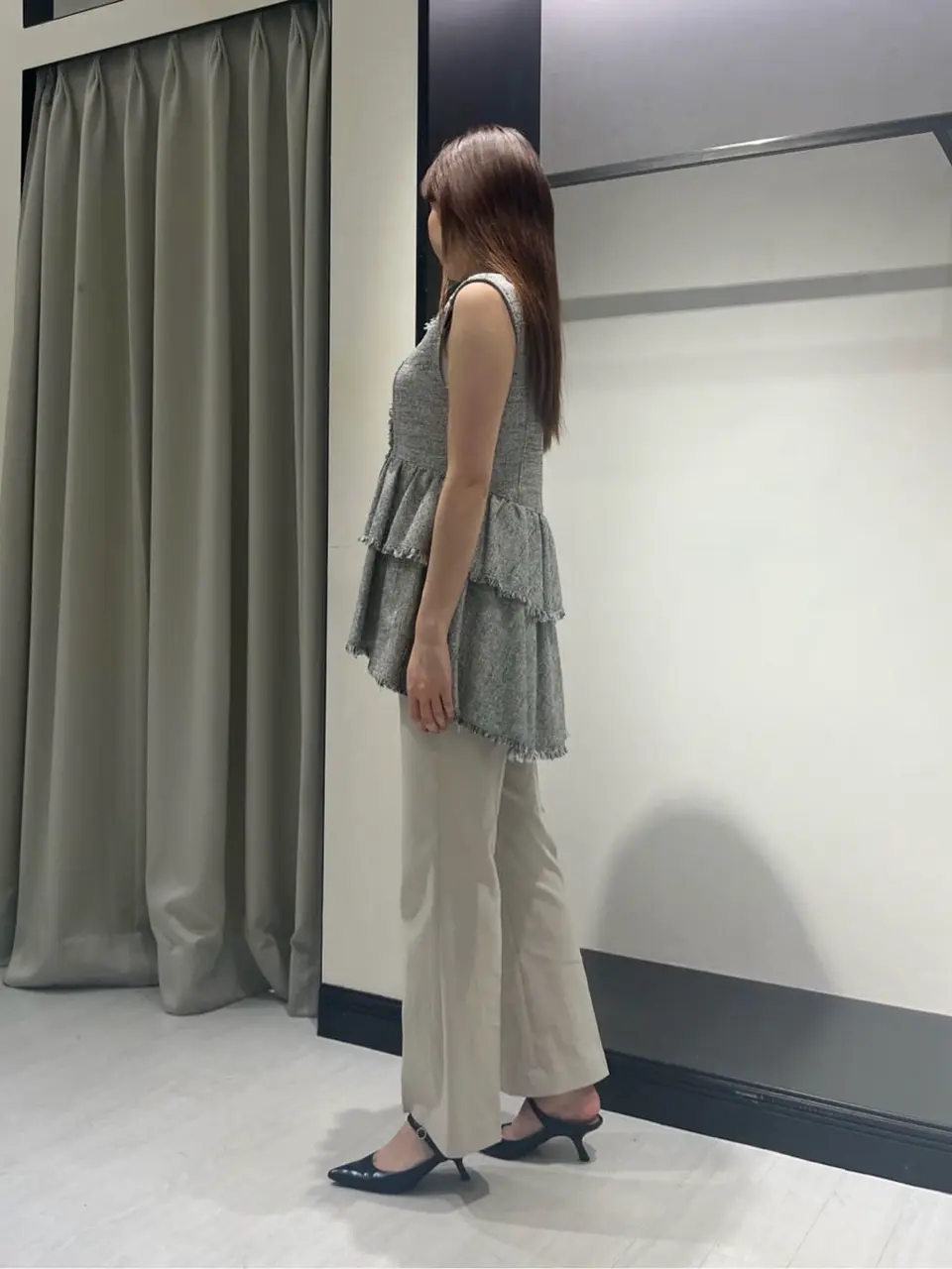 GRACE CONTINENTAL 赤坂 梨来 コーディネート画像