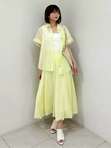 GRACE CONTINENTAL MORITA AI コーディネート画像