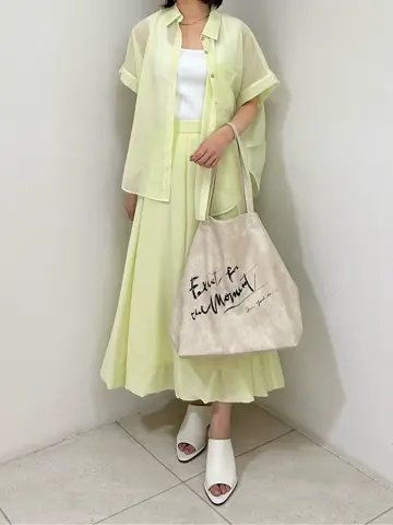 GRACE CONTINENTAL MORITA AI コーディネート画像