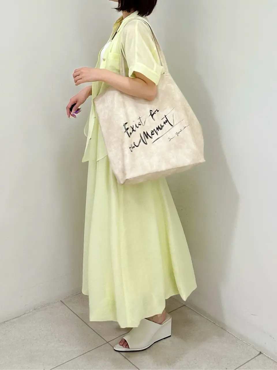 GRACE CONTINENTAL MORITA AI コーディネート画像