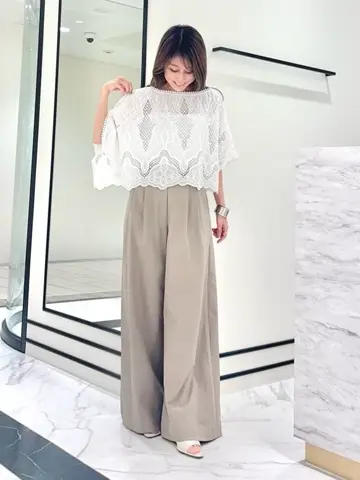 GRACE CONTINENTAL yukimi yonee コーディネート画像