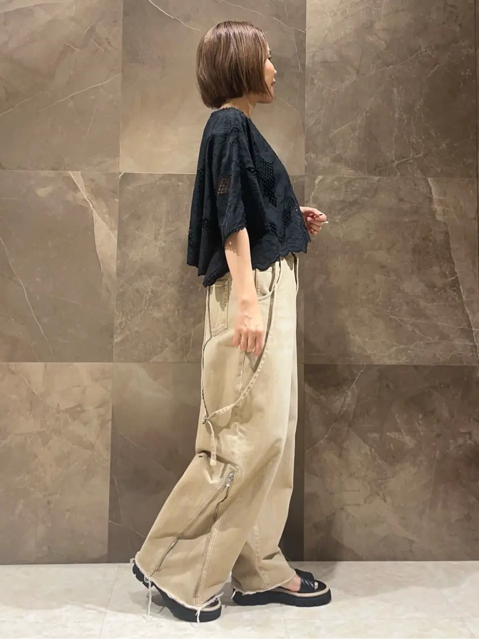 GRACE CONTINENTAL 穐山　香織 コーディネート画像