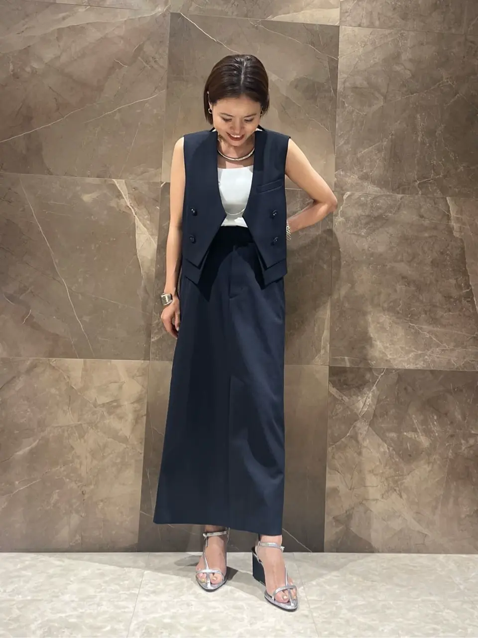 GRACE CONTINENTAL 穐山　香織 コーディネート画像