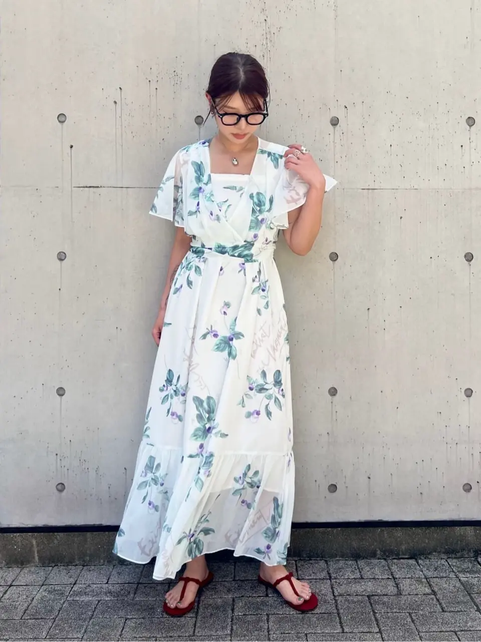 GRACE CONTINENTAL NORIA コーディネート画像