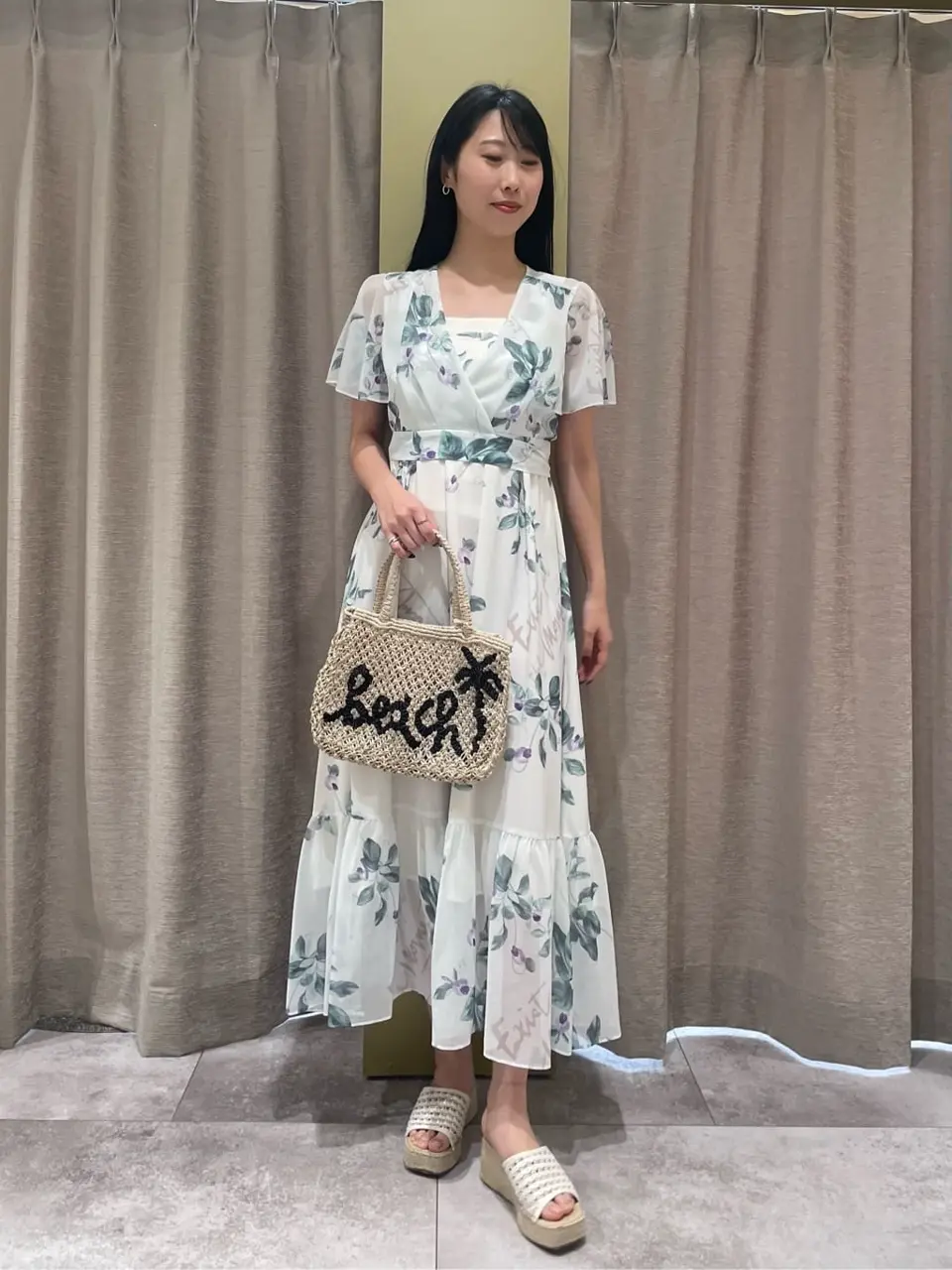 GRACE CONTINENTAL 端場　わかな コーディネート画像