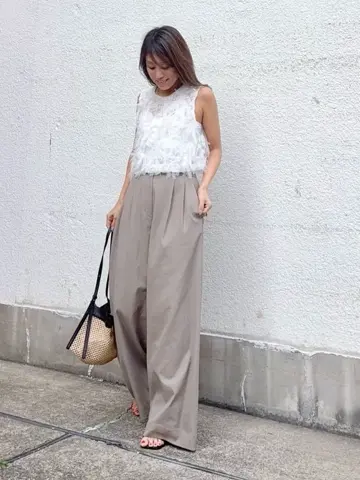 GRACE CONTINENTAL yukimi yonee コーディネート画像