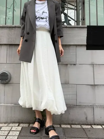 GRACE CONTINENTAL yukimi yonee コーディネート画像