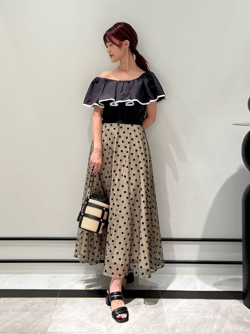 GRACE CONTINENTAL A.Kameyama コーディネート画像