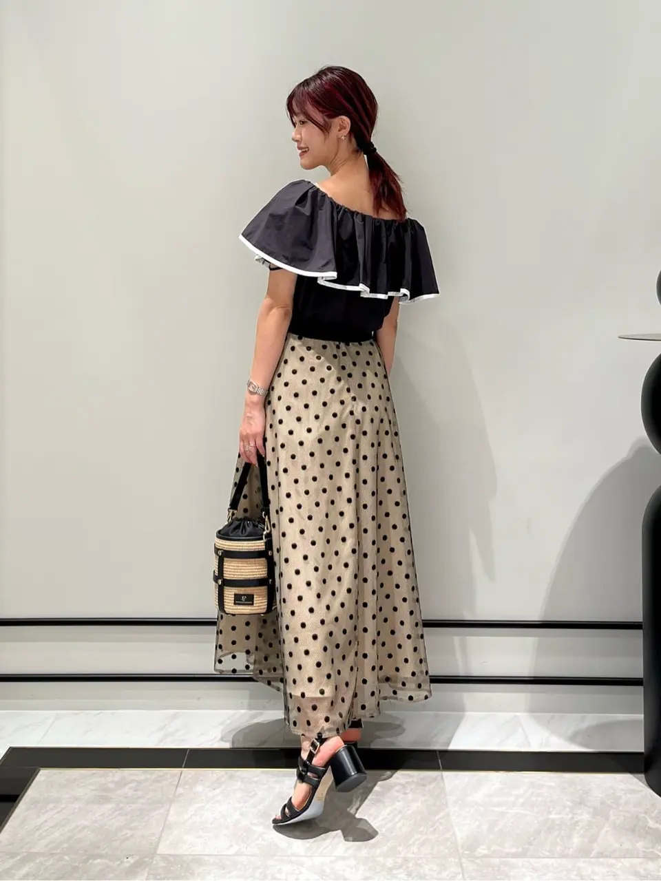 GRACE CONTINENTAL A.Kameyama コーディネート画像