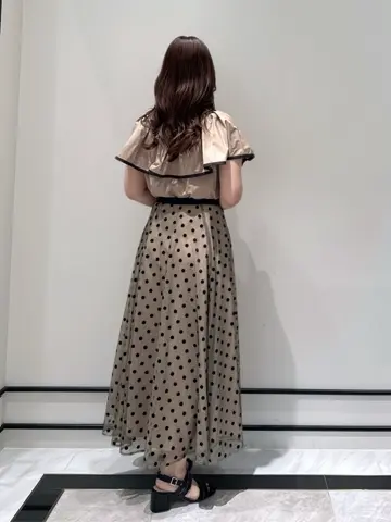 GRACE CONTINENTAL MOMOKO コーディネート画像