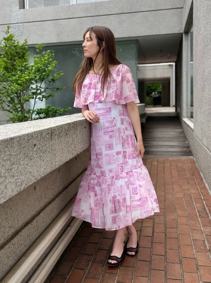 GRACE CONTINENTAL Hikaru Okada コーディネート画像