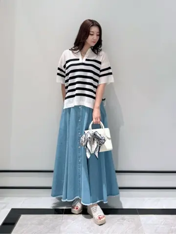 GRACE CONTINENTAL MOMOKO コーディネート画像