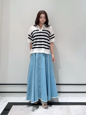 GRACE CONTINENTAL MOMOKO コーディネート画像