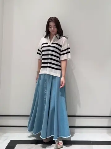 GRACE CONTINENTAL MOMOKO コーディネート画像