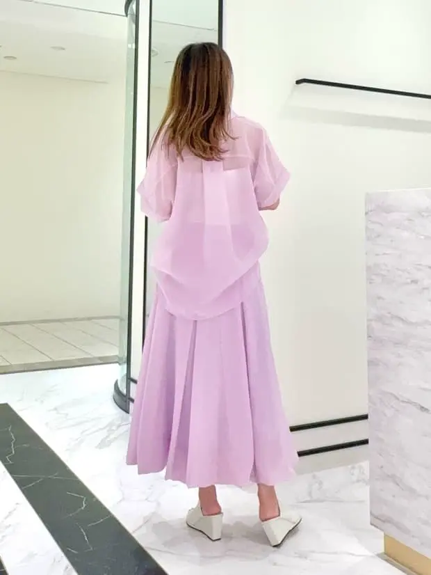 GRACE CONTINENTAL yukimi yonee コーディネート画像