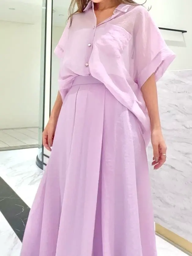 GRACE CONTINENTAL yukimi yonee コーディネート画像