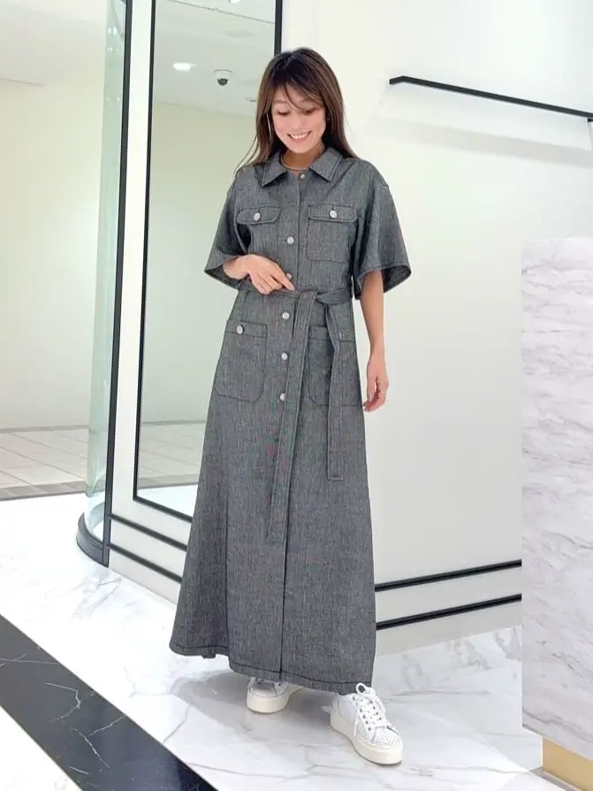 GRACE CONTINENTAL yukimi yonee コーディネート画像