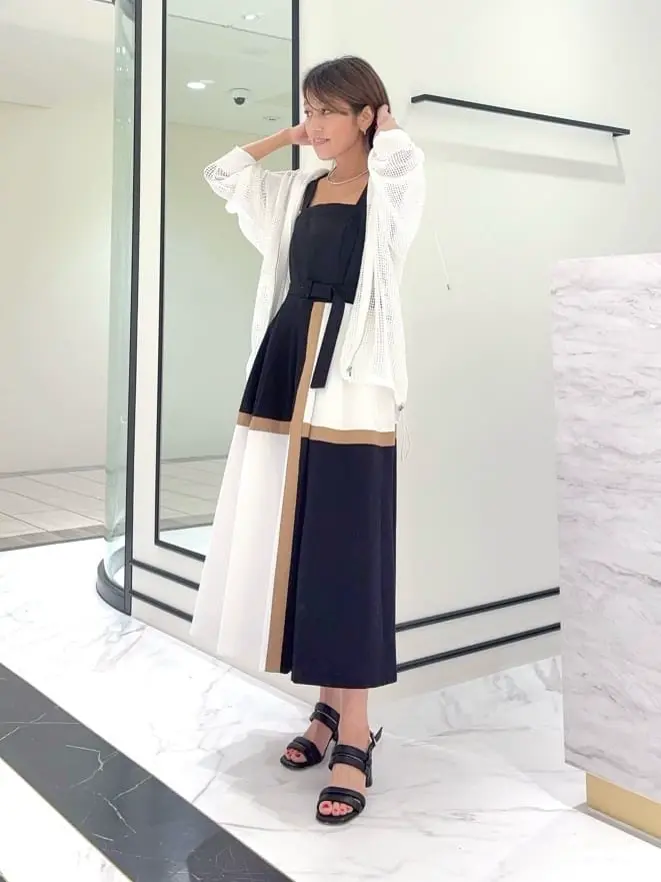 GRACE CONTINENTAL yukimi yonee コーディネート画像