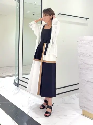 GRACE CONTINENTAL yukimi yonee コーディネート画像