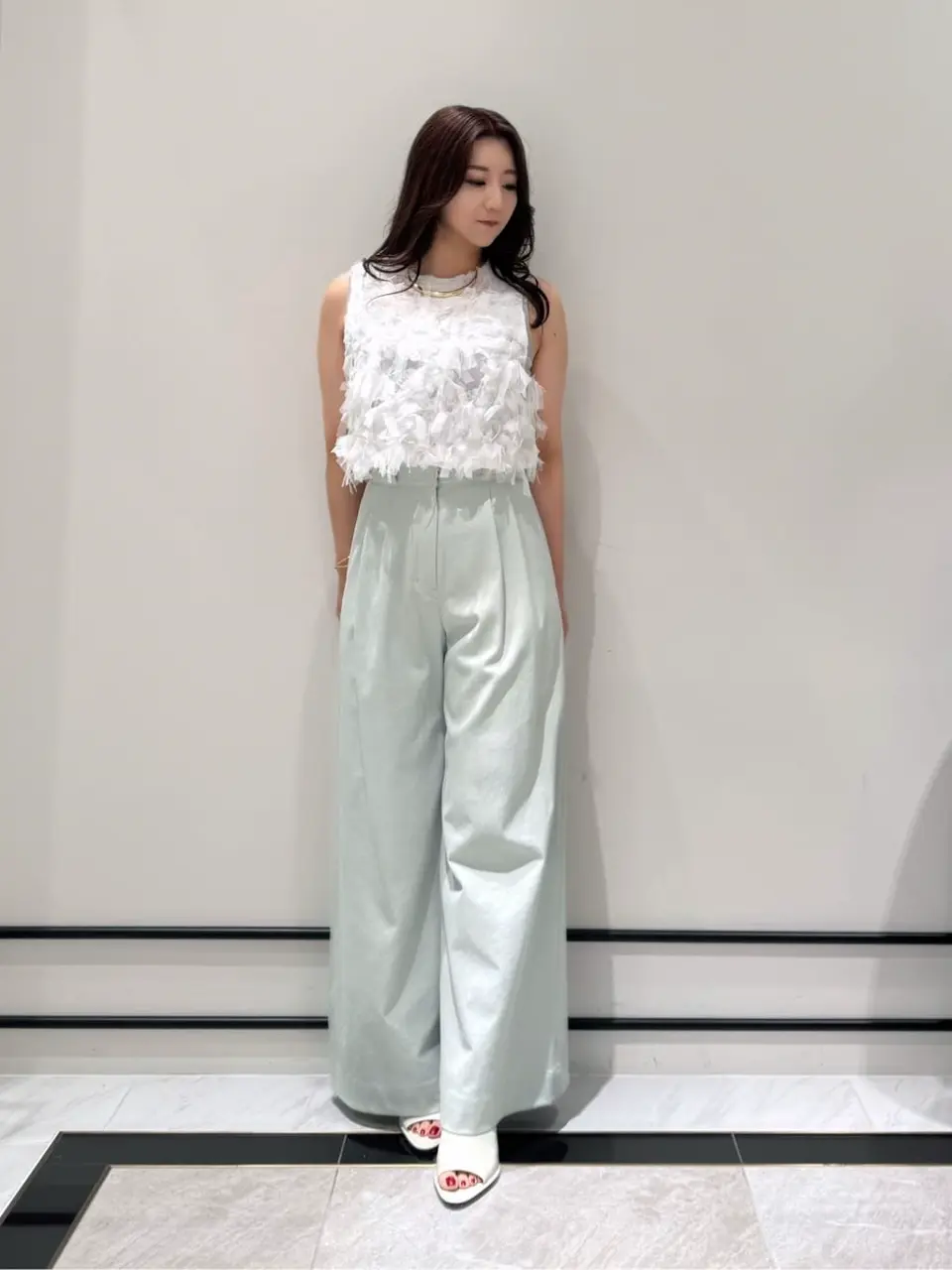 GRACE CONTINENTAL MOMOKO コーディネート画像