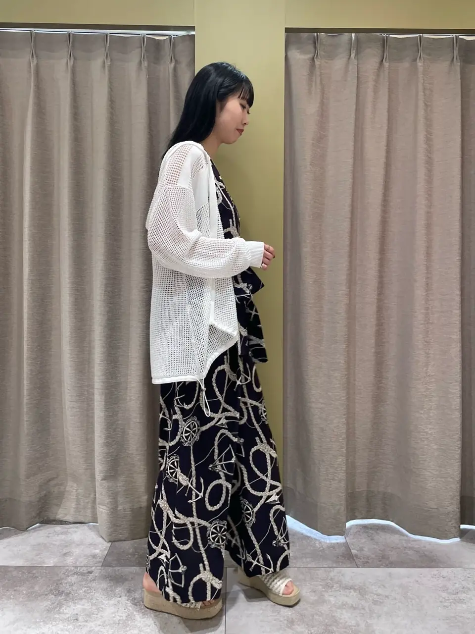 GRACE CONTINENTAL 端場　わかな コーディネート画像