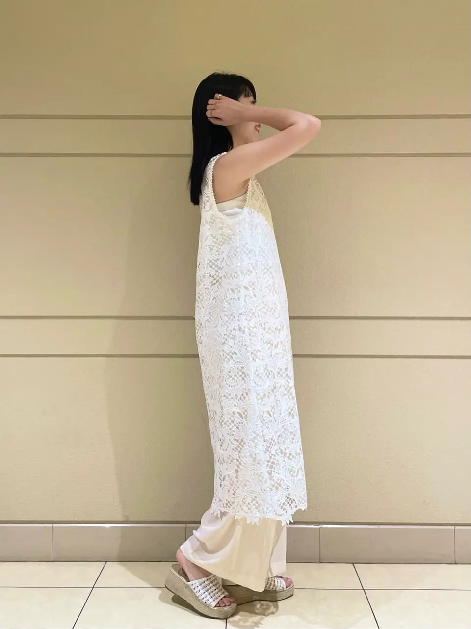 GRACE CONTINENTAL 端場　わかな コーディネート画像