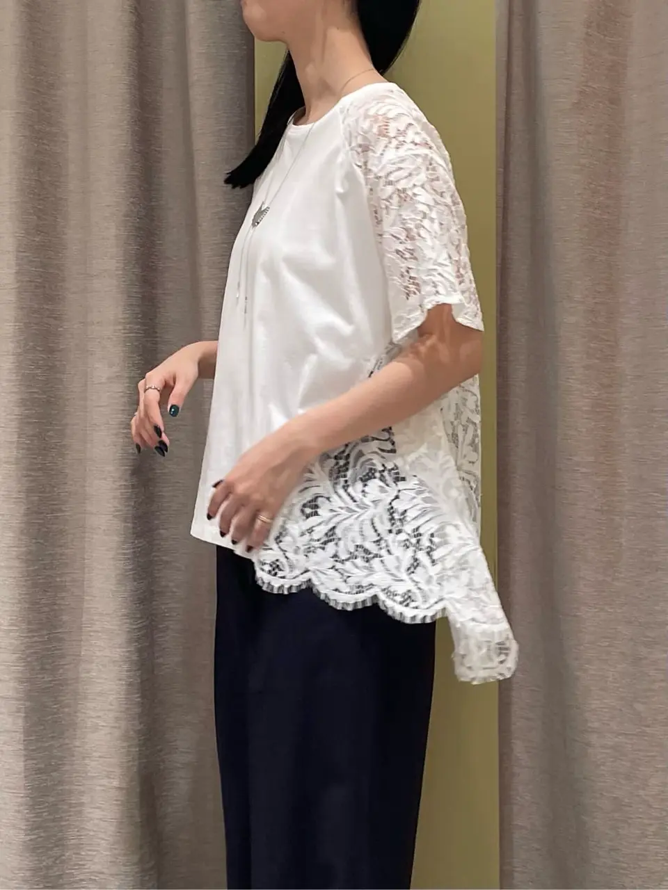 GRACE CONTINENTAL 端場　わかな コーディネート画像