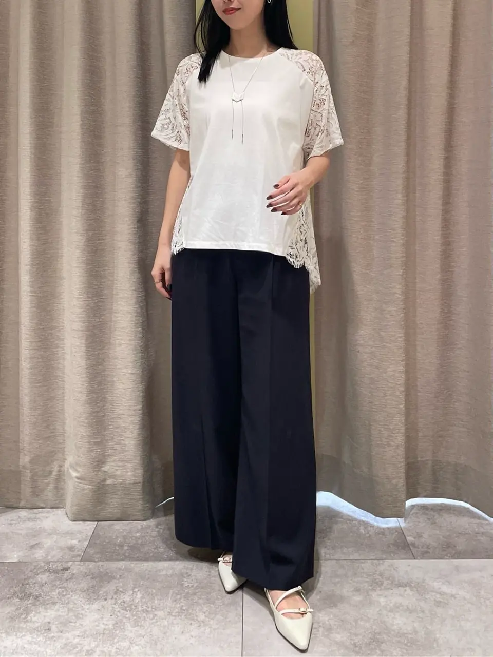 GRACE CONTINENTAL 端場　わかな コーディネート画像