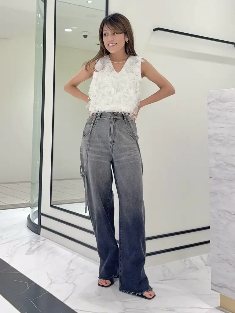 GRACE CONTINENTAL yukimi yonee コーディネート画像