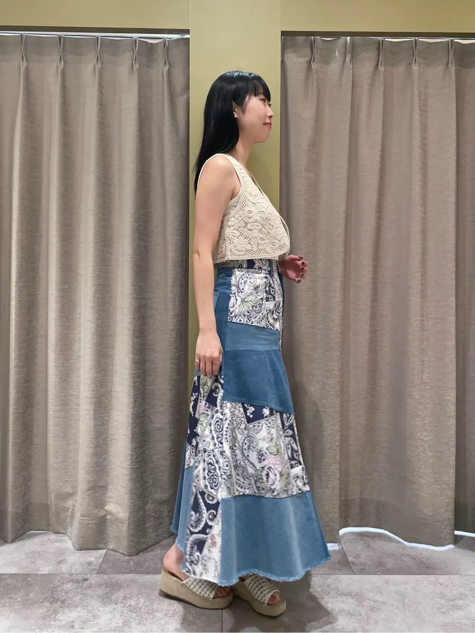 GRACE CONTINENTAL 端場　わかな コーディネート画像