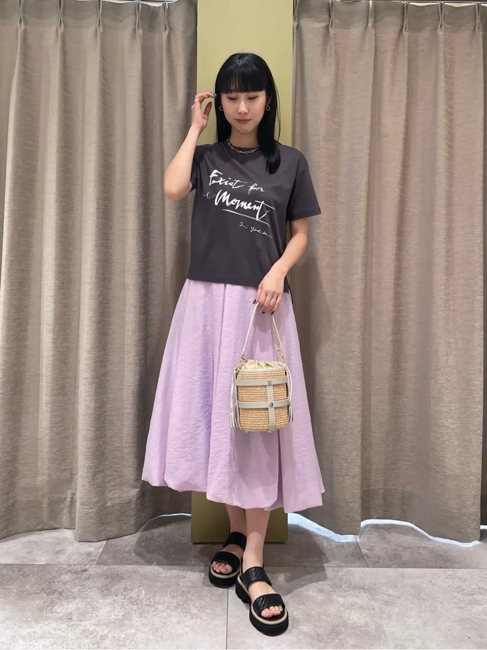 GRACE CONTINENTAL 端場　わかな コーディネート画像