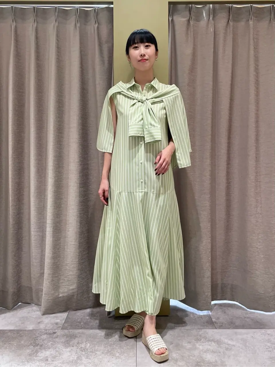 GRACE CONTINENTAL 端場　わかな コーディネート画像