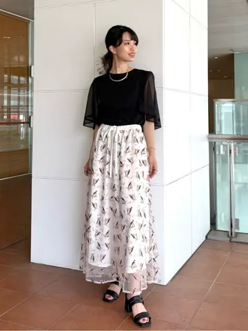 GRACE CONTINENTAL FUKUSHIMA YURIE コーディネート画像