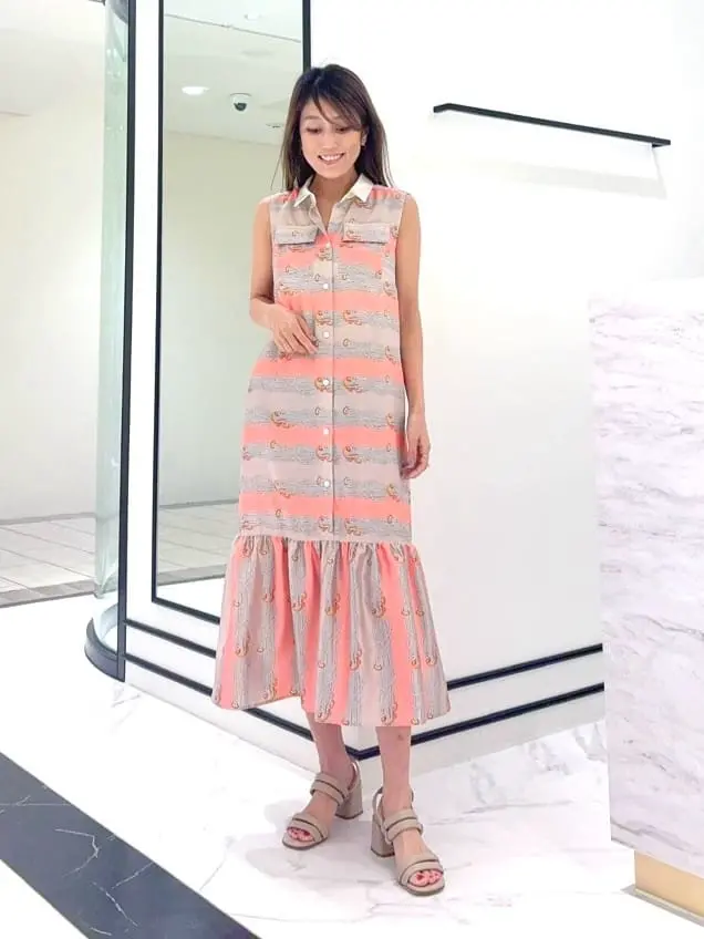 GRACE CONTINENTAL yukimi yonee コーディネート画像