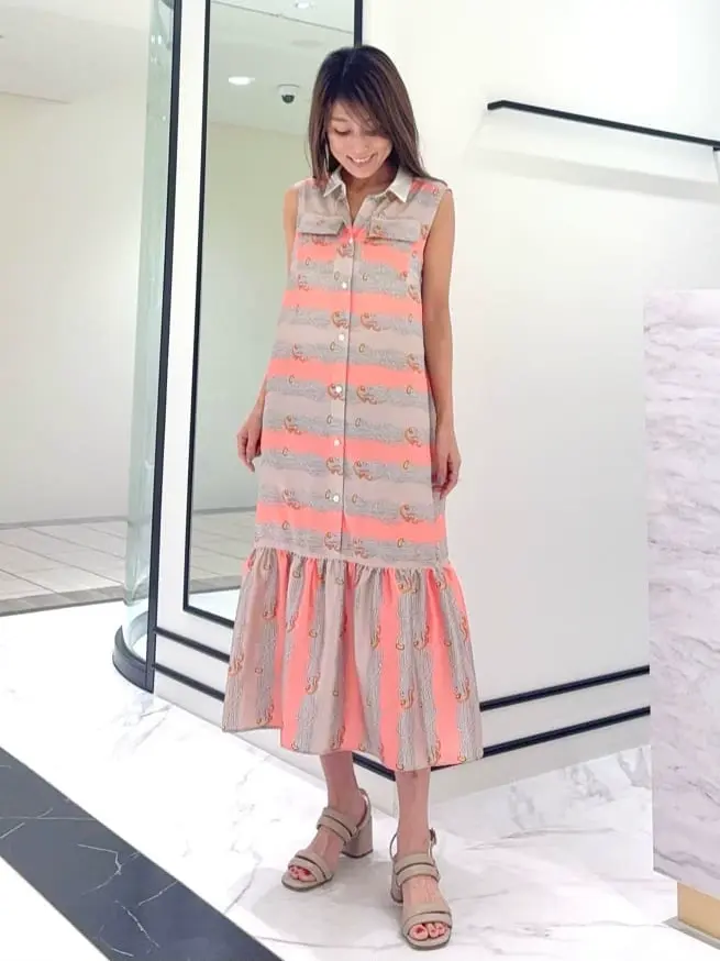 GRACE CONTINENTAL yukimi yonee コーディネート画像