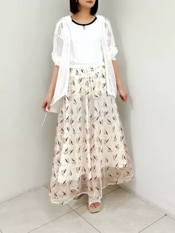 GRACE CONTINENTAL MORITA AI コーディネート画像