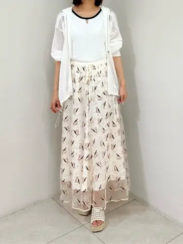 GRACE CONTINENTAL MORITA AI コーディネート画像